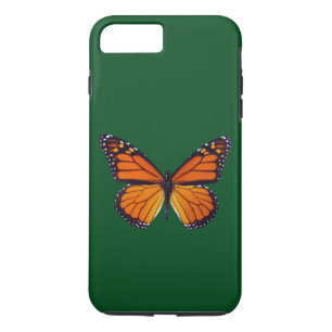 Orange Butterfly iPhone 7 Fodral