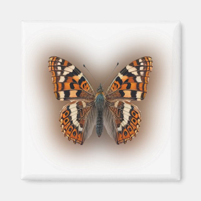 Orange Butterfly Magnet (Framsidan)