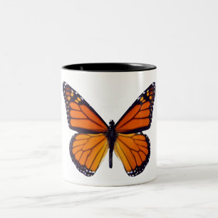 Orange Butterfly Mugg