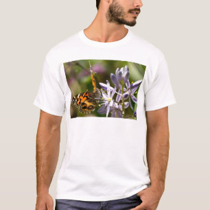 Orange Butterfly på Vild Hyacinth Apparatur & Gift Tee