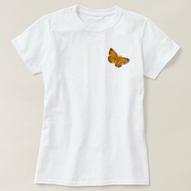 ORANGE BUTTERFLY T-Shirt (Design framsida)