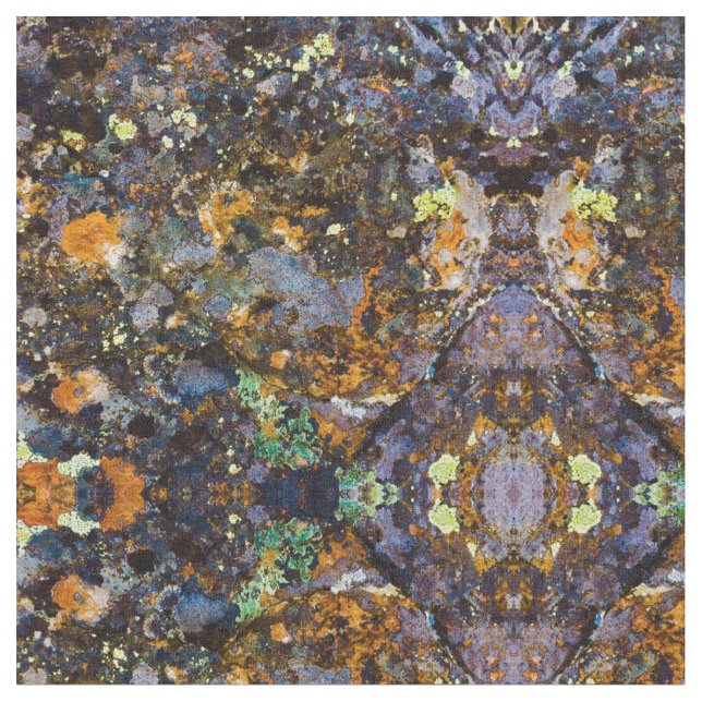 Orange Butterfly Tyg (Närbild)