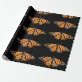 Orange Butterfly Vinge-foto Presentpapper