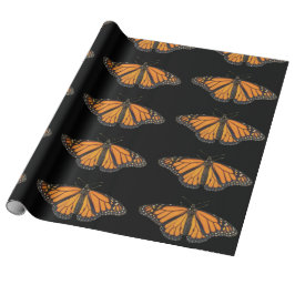 Orange Butterfly Vinge-foto Presentpapper