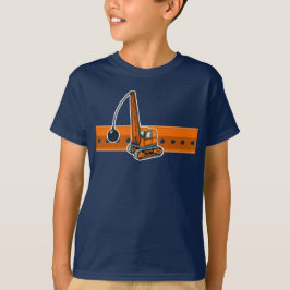 Orange, byggförlisning boll t shirt