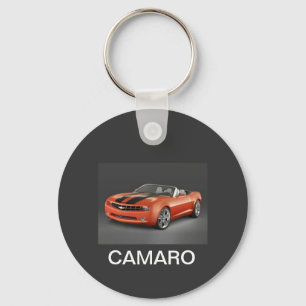 ORANGE CAMARO NYCKELRING