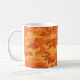 Orange Camo 13.1 Halvmaraton som kör färgstark Kaffemugg