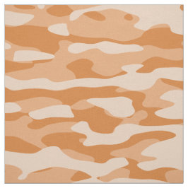 Orange Camo Fabric Tyg