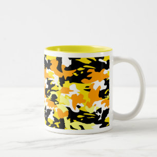 Orange Camo Mugg