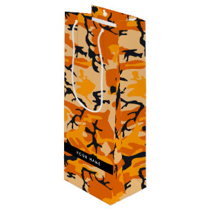Orange Camouflage Ditt namn anpassar