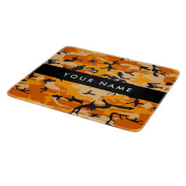 Orange Camouflage Ditt namn anpassar