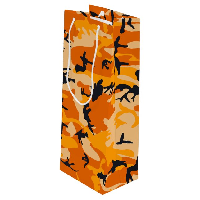 Orange Camouflage, militär, armé (Baksidan Vinklad)