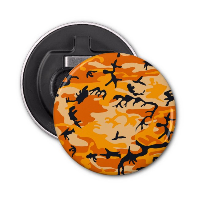 Orange Camouflage, militär, armé Flasköppnare (Framsidan)