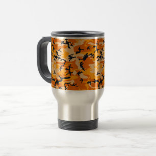 Orange Camouflage, militär, armé Resemugg
