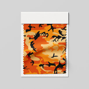 Orange Camouflage, militär, armé Tyg