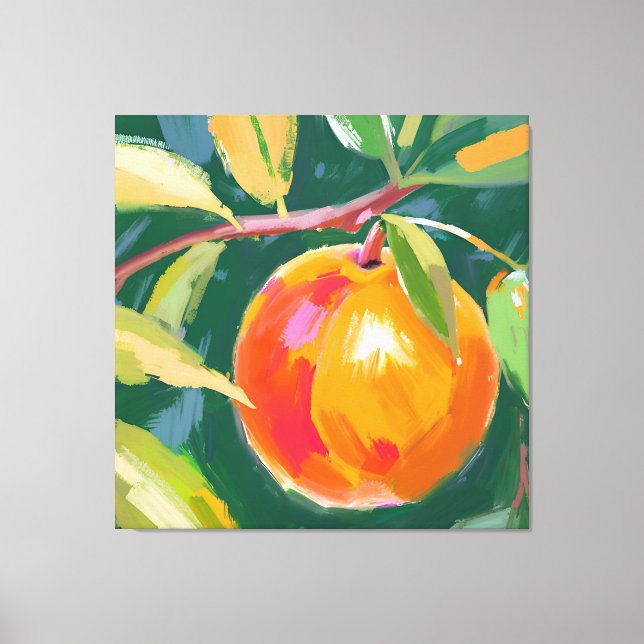 Orange Canvastryck (Framsida)