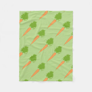 Orange Carrots Anpassningsbar Fleece Blanket
