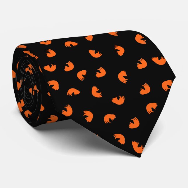 Orange Cat Mönster Slips (Rullad)