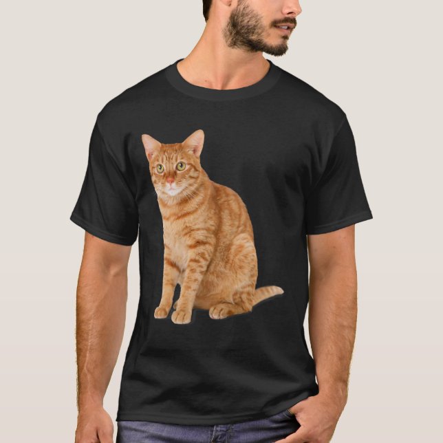 Orange Cat Tab Funny Cat Parody Cat Lover Gift Kit T Shirt (Framsida)