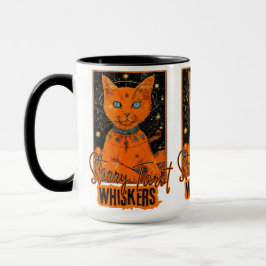 Orange Cat Tarot Magic | Cosmic Art Mugg
