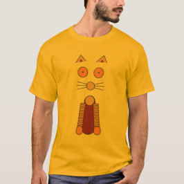 ORANGE CAT TEE SHIRT