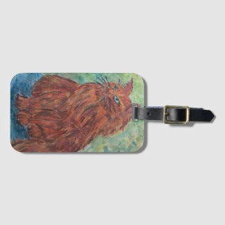 Orange Cat Travel Bagagebricka