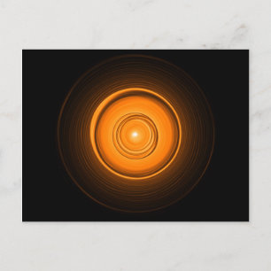 Orange Ceramic Sol Vykort