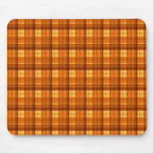 Orange Checked Tartan Print, Musmatta