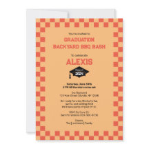 Orange Checkerboard Backyard Studentfest