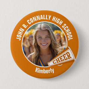 Orange Cheerwriter Photo High School Large Spirit Knapp