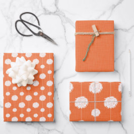 Orange Cheerwriter Pom Pom Mönster