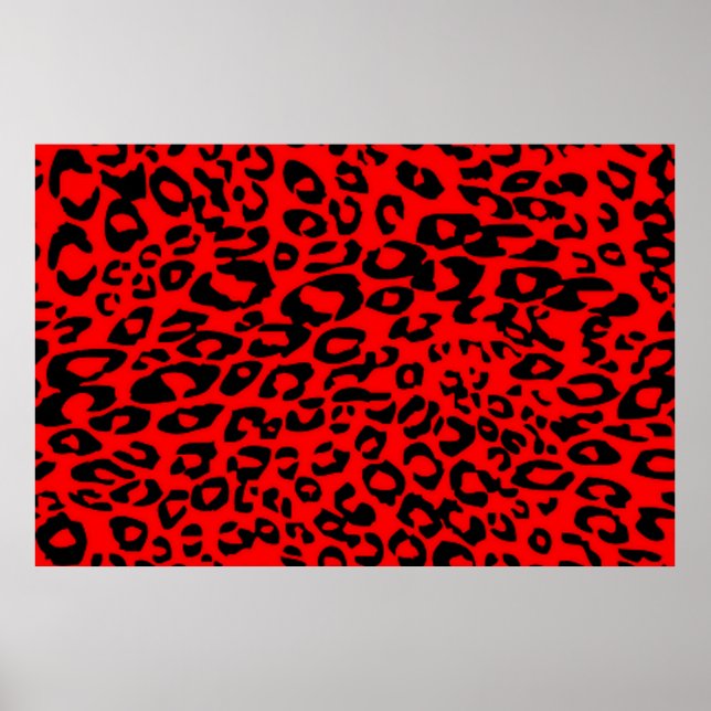 Orange Cheetah Poster (Framsidan)