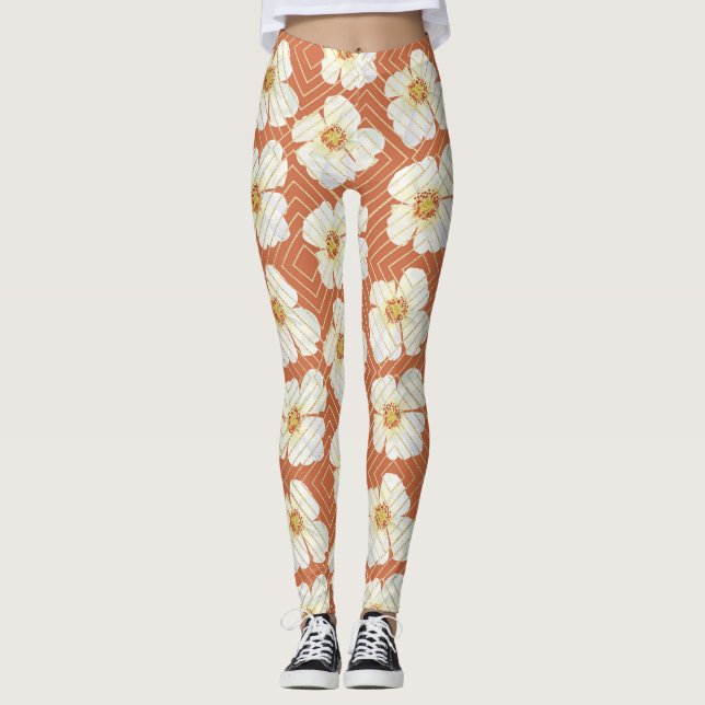 Orange Chicken Leggings (Framsida)