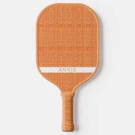 Orange Chinoisserie Personlig Pickleball Paddle