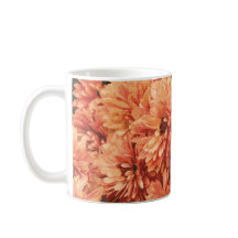 Orange Chrysanthemum Mugg