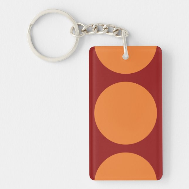Orange Circles on Red (Framsidan)