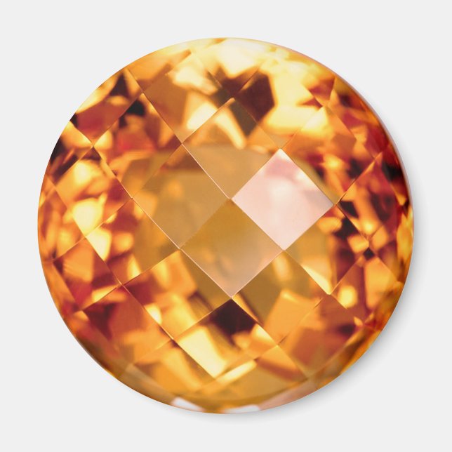 Orange Citrine Magnet (Framsidan)