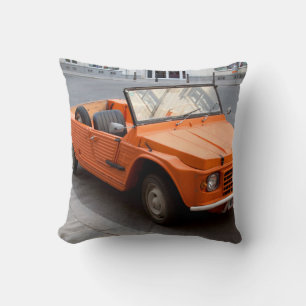 Orange Citroen Mehari Kudde