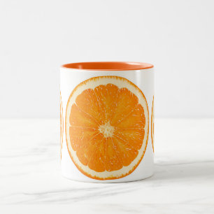 Orange citrus mugg