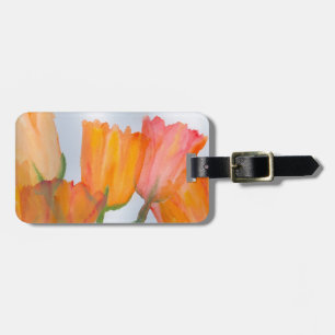Orange Citrus Tulips Bagagebricka