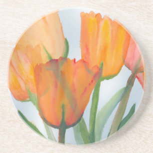 Orange Citrus Tulips Underlägg