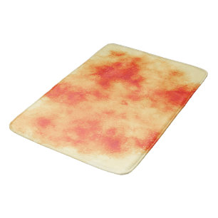 Orange Cloud Effect Bath Mat Badrumsmatta