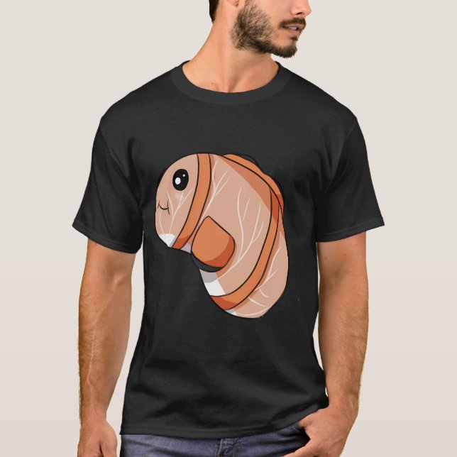 Orange Clownfiskbaby T Shirt (Framsida)