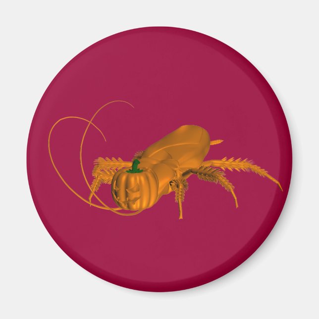 Orange Cockroach Magnet (Framsidan)