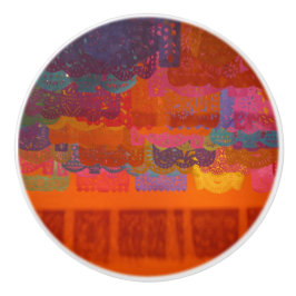 Orange Coco Mexican Banners fold Färg Knopp