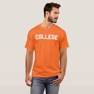 Orange College T Shirt
