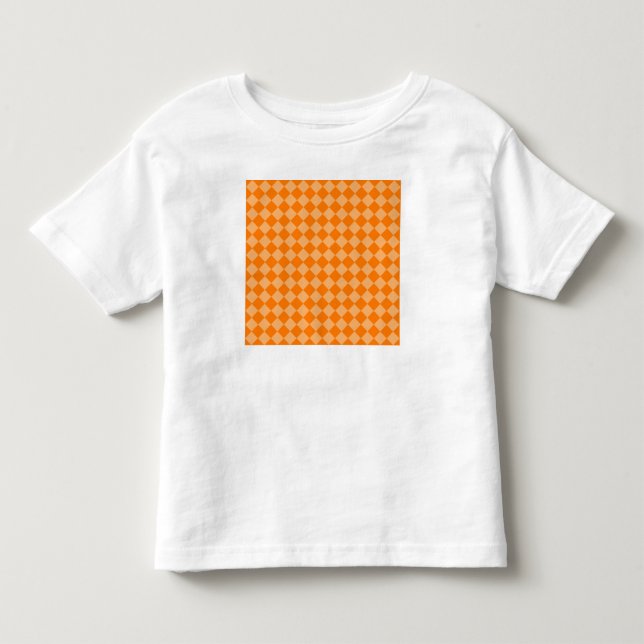 Orange Combination Diamond Mönster STaylor Tee (Framsida)