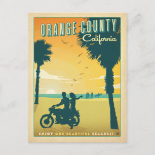 Orange County, CA Vykort