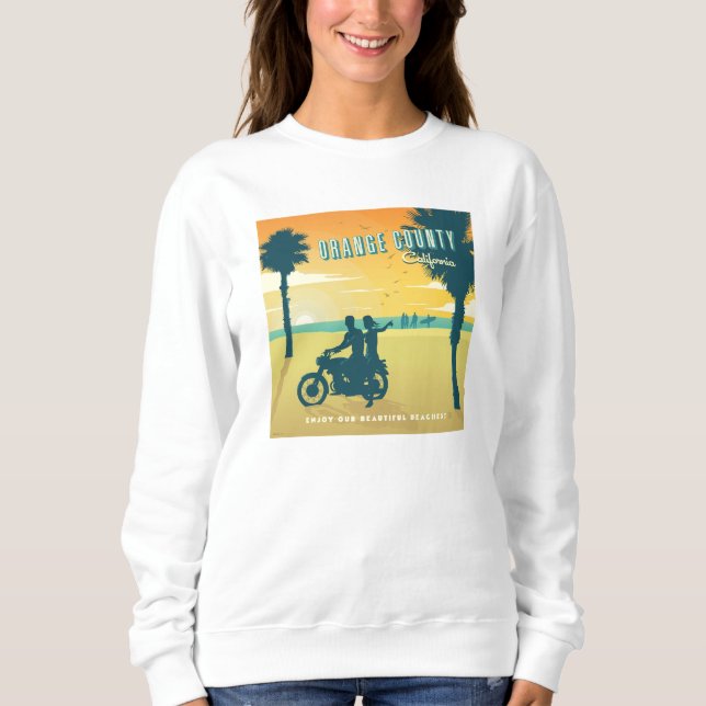 Orange County, California Beacher T Shirt (Framsida)