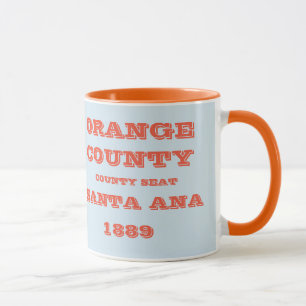 Orange County California Mugg